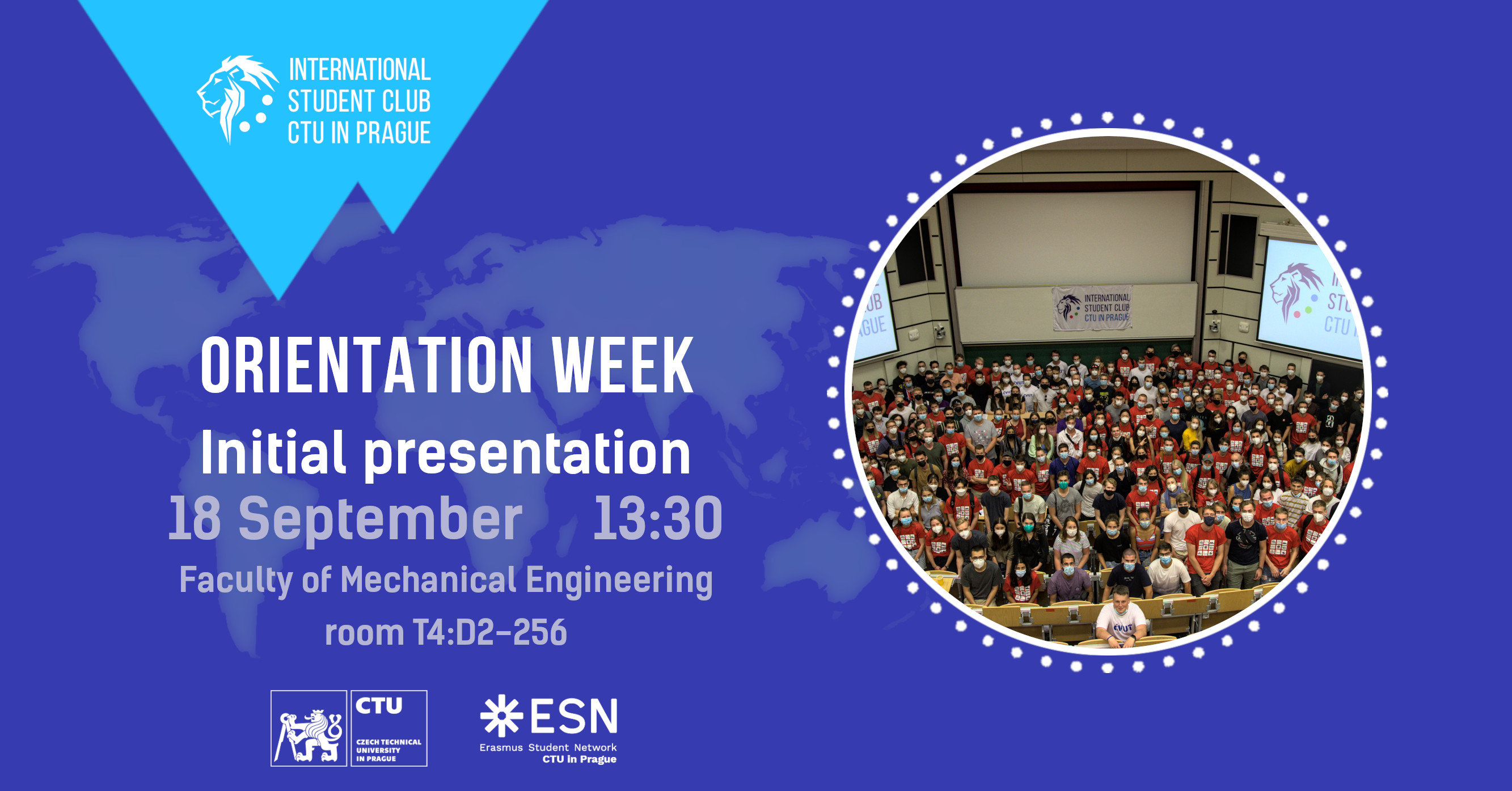 Orientation week β Initial presentation