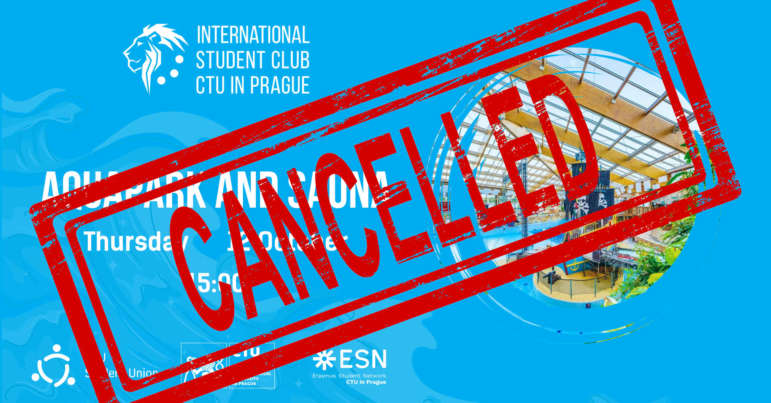 Cancelled | Aquapark and sauna π