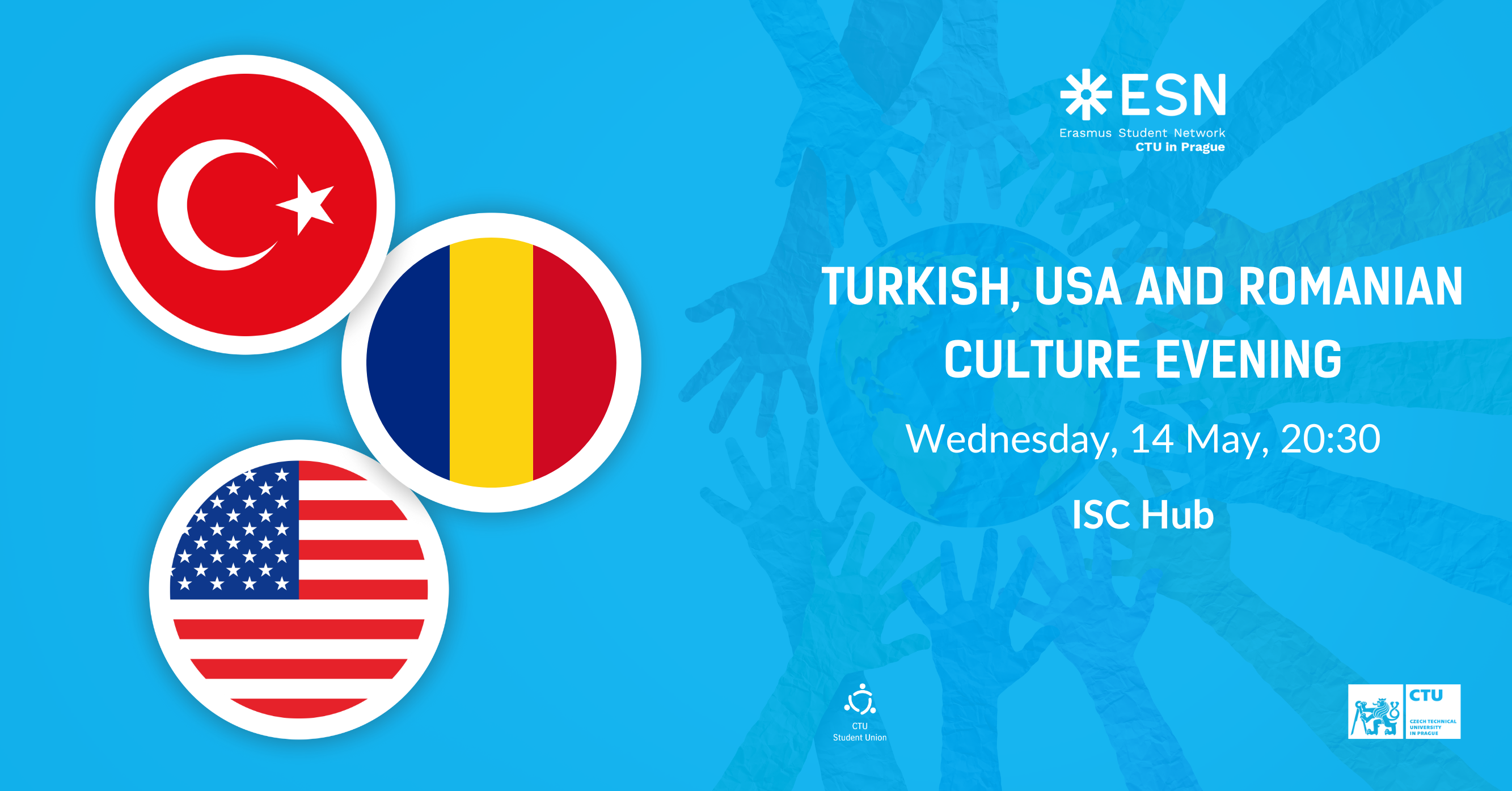 Turkish ๐น๐ท, USA ๐บ๐ธ and Romanian ๐ท๐ด Culture Evening