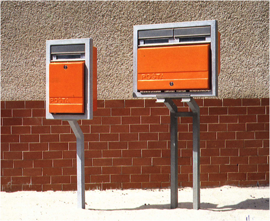 Post office letter boxes
